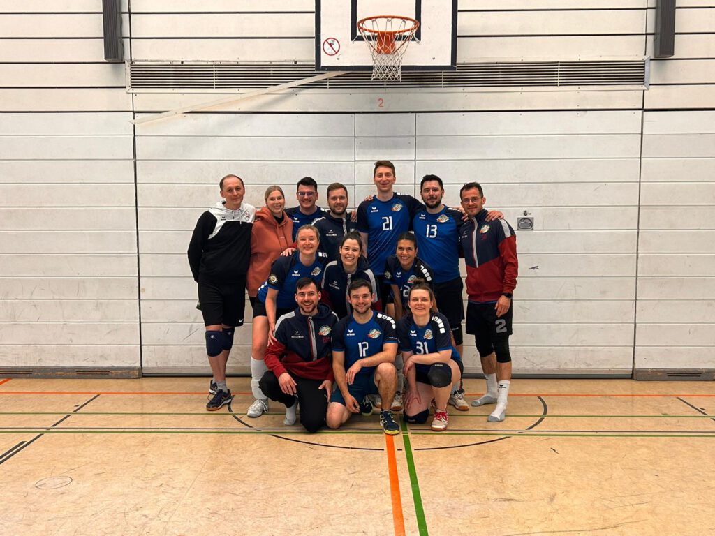 Foto von der Volleyballmannschaft
